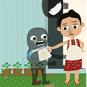 My project in Illustration Techniques for Children’s Books course . % aikavelasco46 tarafından hazırlanan Geleneksel illüstras, on, Karakter Tasarımı, Kağıt El Sanatları, Çizim, Dijital İllüstras, on, Çocuk İllüstras, onu, Ve Anlatı projesi - 11.19.2021
