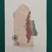 Abstracciones. Fine Arts, Collage, and Embroider project by Marta Coll - 11.16.2021