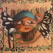 My project in Watercolour on Wood course. Un proyecto de Bellas Artes, Ilustración tradicional y Pintura a la acuarela de Ana M Pena - 16.11.2021