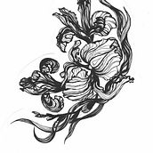 Flora. Ilustração tradicional, Esboçado, Desenho e Ilustração naturalista projeto de Oxana Gontar - 16.11.2021