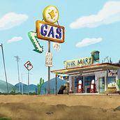 My project in Digital Background Painting for Animation course. Animation, Traditional illustration, Digital Illustration, and Digital Painting project by Pamela Guevara - 11.16.2021