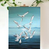 Acrylic Painting - FreeLife Ein Projekt aus dem Bereich Traditionelle Illustration, Malerei mit Acr, l, YouTube Marketing und Bildende Künste von Francesco Cara - 10.08.2020