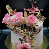 Mi Proyecto del curso: Cake design: técnicas decorativas modernas. DIY, and Design project by Lissette Suarez - 10.06.2021