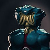 Lou The Ambassador. Un progetto di Illustrazione tradizionale, 3D, Character design, Illustrazione digitale, Modellazione 3D, Character design 3D e Pittura digitale di Loris Venegoni - 17.11.2021