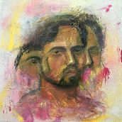 Mi Proyecto del curso: Retrato experimental: fusiona óleo, acrílico y pintura en spray . Un progetto di Belle arti, Pittura, Pittura acrilica e Pittura ad olio di Diego Joaquin Dolorier Alvarez - 17.11.2021