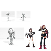 Mi Proyecto del curso: Modelado de personajes low poly para videojuegos Ein Projekt aus dem Bereich 3D, 3-D-Modellierung, Videospiele, Design von 3-D-Figuren und Design für Videospiele von damianramirezalejandro - 17.11.2021