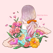 My project in Fantasy Illustration in Your Own Style course. Un progetto di Illustrazione tradizionale, Disegno, Illustrazione digitale, Pittura ad acquerello e Teoria del colore di danglinhchau - 17.11.2021