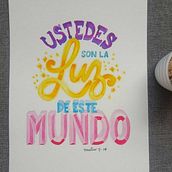 Mi Proyecto del curso: Lettering en acuarela a todo color. Un progetto di H, lettering, Lettering e Pittura ad acquerello di Sara Loaiza - 02.12.2021