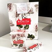 packaging perfume BENITA. Packaging, Concept Art, Design, Traditional illustration, Br, ing & Identit project by Federico Tirini - 11.17.2021