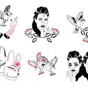 Mi Proyecto del curso: Diseño de tatuaje de autor con Procreate. Traditional illustration, Graphic Design, Drawing, Digital Illustration, Tattoo Design, and Digital Drawing project by silvia vazquez uranga - 11.17.2021