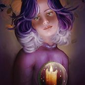 Mi Proyecto del curso: Iluminación y color para retratos digitales en Photoshop  Ein Projekt aus dem Bereich Traditionelle Illustration, Digitale Illustration und Digitale Malerei von Veronica González López - 18.11.2021
