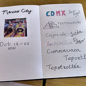 Travel journal. Een project van Traditionele illustratie, Craft,  Belettering,  Tekening,  Artistieke tekening,  Botanische illustratie, DIY,  H y lettering van fionac559 - 18.11.2021