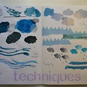 Mi Proyecto del curso: Cuaderno de dibujo: ¿qué tiempo hace(mos)?. Un progetto di Illustrazione tradizionale, Creatività, Disegno, Pittura ad acquerello e Sketchbook di Gwendoline Franzin - 18.11.2021