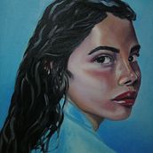 My project in Expressive Oil Portraiture: Explore the Alla Prima Technique course. Fine Arts, Painting, and Oil Painting project by Belma KILIC - 11.18.2021