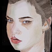 Mi Proyecto del curso: Retrato en acuarela a partir de una fotografía. Traditional illustration, Watercolor Painting, and Portrait Drawing project by Reyes Boluda - 11.19.2021