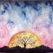 My project in Modern Watercolor Techniques course. Un proyecto de Ilustración tradicional, Bellas Artes, Pintura y Pintura a la acuarela de tatana_kubatova - 19.11.2021