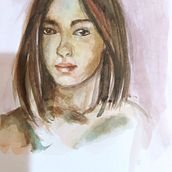 Il mio progetto del corso:  Ritratti ad acquerello: cattura la personalità del tuo soggetto . % Gabriella Fabozzi tarafından hazırlanan Güzel sanatlar, Tablo, Sulubo, a Resim, Ve Portre Çizimi projesi - 11.19.2021