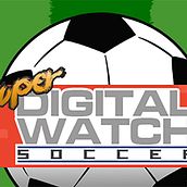 Super Digital Watch Soccer. Een project van Videogames, Traditionele illustratie y Ontwerp van personages van Raquel Barros - 19.11.2021