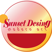 Sunset Desing . Projekt z dziedziny Projektowanie graficzne, Trad, c, jna ilustracja, Projektowanie logot i pów użytkownika Sofía Laura Finoquetto - 19.07.2021