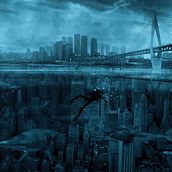 The guardians of  under New York. Photograph, Collage, Photo Retouching, Fine-Art Photograph, Photographic Composition, and Photomontage project by Luis Lopes - 11.20.2021
