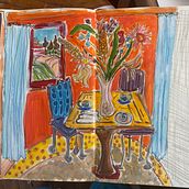 My project in Exploratory Sketchbook: Find Your Drawing Style course. Traditional illustration, Sketching, Creativit, Drawing, Watercolor Painting, Sketchbook, and Gouache Painting project by karen_tobin10000 - 11.20.2021
