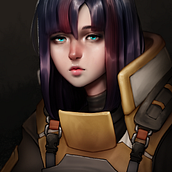 Il mio progetto nel corso Ritratti Fantasy Digitali con Photoshop. Un progetto di Illustrazione tradizionale, Disegno, Illustrazione digitale, Disegno di ritratti, Disegno digitale e Pittura digitale di Liem Nguyen - 19.11.2021