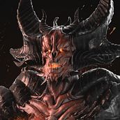 Demon Lord. Projekt z dziedziny 3D użytkownika Hodei Piquer Garcia - 20.11.2021