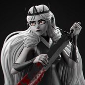 CHESS QUEEN. Projekt z dziedziny 3D użytkownika Hodei Piquer Garcia - 20.11.2021