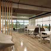 Oficina . 3D, Architecture, and ArchVIZ project by Andrea Lehnhoff - 11.20.2021