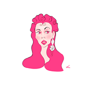 Character Gi7. Traditional illustration project by anastasiikostyna - 11.20.2021