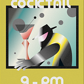 MODERNNN. Traditional illustration, Fine Arts, Poster Design, and Digital Illustration project by gossenico - 11.20.2021
