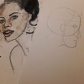 Il mio progetto del corso: Album di ritratti ad acquerello. Painting, Watercolor Painting, Portrait Drawing, and Sketchbook project by meny68 - 11.20.2021