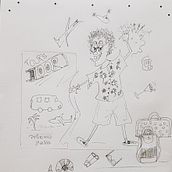 Mi Proyecto del curso: Introducción a la creación de personajes estilo cartoon. Traditional illustration, Character Design, and Drawing project by Mytraz - 11.21.2021