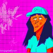 Lorrie. Traditional illustration, Character Design, Drawing, Digital Illustration, and Digital Drawing project by Uria Dubinsky - 11.20.2021