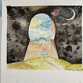 Reve. Un progetto di Illustrazione tradizionale di Hérion Anne - 21.11.2021