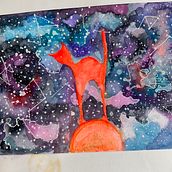 Mon projet du cours : Techniques modernes d’aquarelle. Un progetto di Illustrazione tradizionale, Belle arti, Pittura e Pittura ad acquerello di Hérion Anne - 21.11.2021