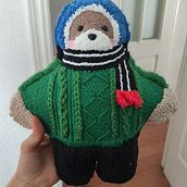 Mi Proyecto del curso: Diseño y bordado de muñecos con aguja mágica. Bordado, Decoração de interiores, To, Art, e Punch needle projeto de Ana Carrasco - 21.11.2021