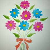 Mój projekt z kursu: Kwieciste akwarelowe nadruki w żywych kolorach. Traditional illustration, Pattern Design, Watercolor Painting, Botanical Illustration, and Design project by monikawilusz6 - 11.20.2021