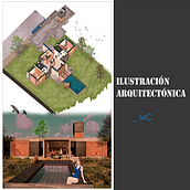 Mi Proyecto del curso: Ilustración digital de proyectos arquitectónicos. Architecture, L, scape Architecture, Digital Illustration, Digital Architecture, and Architectural Illustration project by Eva Melissa Cardoza Martínez - 11.21.2021