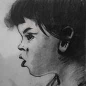 Mi Proyecto del curso: Retrato artístico al carboncillo: creando atmósferas. Traditional illustration, Fine Arts, Drawing, Portrait Drawing, Realistic Drawing, and Artistic Drawing project by Andres Lopez - 11.22.2021