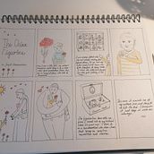 My project in From Autobiography to Illustrated Story course. Un projet de Illustration traditionnelle, Écriture, Dessin au cra, on, Stor, telling, Illustration jeunesse, Illustration à l'encre , et Narration de Ingvil Skjæveland - 22.11.2021