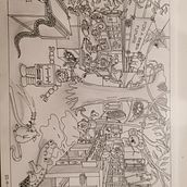 Mi Proyecto del curso: El arte del sketching: transforma tus bocetos en arte. Un projet de Illustration traditionnelle, Dessin au cra, on, Dessin , et Carnet de croquis de despinos_1 - 22.11.2021