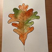 My very first water colour paintings. Watercolor Painting project by mariarank - 11.22.2021