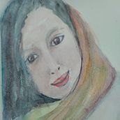 Mi Proyecto del curso: Retrato artístico en acuarela. Un projet de Beaux Arts, Peinture, Aquarelle , et Dessin de portrait de Alicia Cytrynblum - 21.11.2021