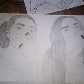 Mi Proyecto del curso: Sketchbook de retrato: explora el rostro humano. Un proyecto de Bocetado, Dibujo, Dibujo de Retrato, Dibujo artístico y Sketchbook de leslie cabreravera - 22.11.2021