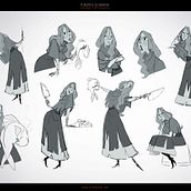 Mi Proyecto del curso: Introducción al diseño de personajes para animación y videojuegos. Un progetto di Illustrazione tradizionale, Animazione, Character design, Videogiochi e Progettazione di videogiochi di Gerardo Flores Chavez - 23.11.2021