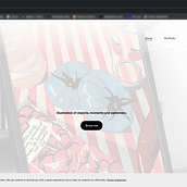 Studio Mandariini | My own website. Un proyecto de UX / UI, Diseño Web y Desarrollo Web de Marina - 23.11.2021