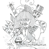 Carnaval. Un proyecto de Diseño de tatuajes de Leonardo Marques - 23.11.2021