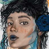 Mi Proyecto del curso: Retrato ilustrado con Procreate. Un proyecto de Ilustración tradicional, Ilustración vectorial, Ilustración digital y Dibujo de Retrato de Tania Cotillas - 23.11.2021