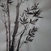 Il mio progetto del corso: Introduzione alla pittura Sumi-e. Traditional illustration, Drawing & Ink Illustration project by canonicorip51 - 11.24.2021